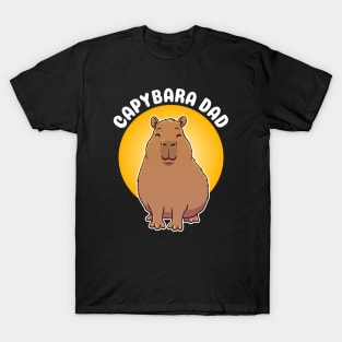 Cute Capybara Dad T-Shirt